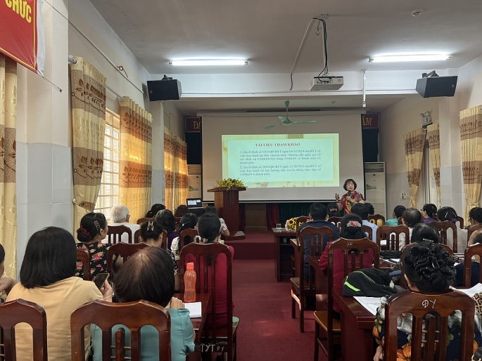 Phường Hà Đông nỗ lực giảm thiểu mất cân bằng giới tính khi sinh Phường Hà Đông nỗ lực giảm thiểu mất cân bằng giới tính khi sinh