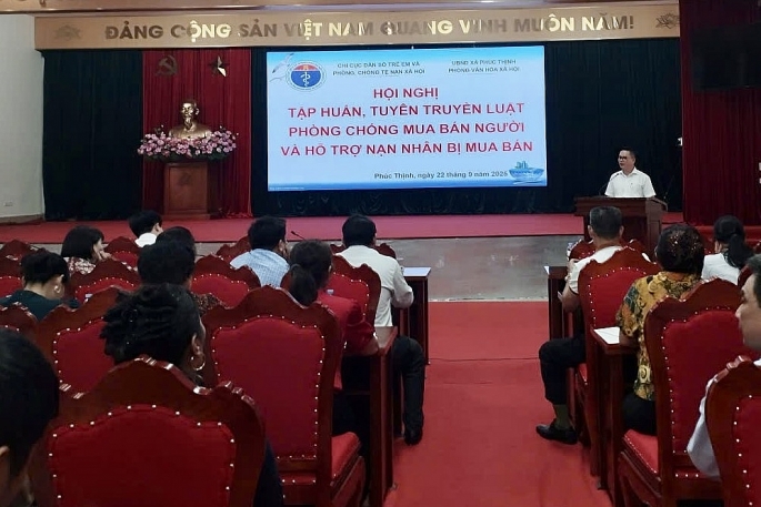 Tuyên truyền, tập huấn phòng, chống mua bán người Tuyên truyền, tập huấn phòng, chống mua bán người