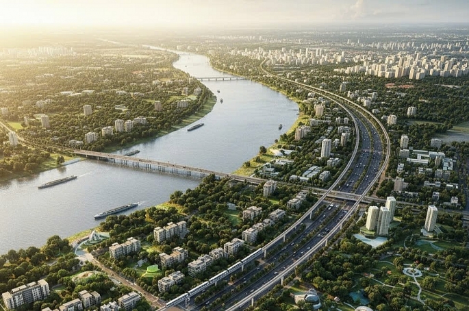 undefined Hà Nội thông qua chủ trương đầu tư Trục đại lộ cảnh quan sông Hồng hơn 855.000 tỷ đồng