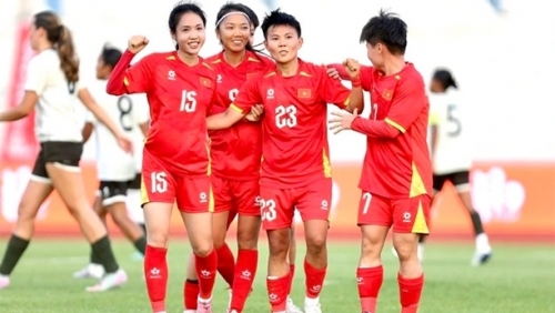 Đè bẹp Indonesia, tuyển nữ Việt Nam hiên ngang vào chung kết SEA Games 33