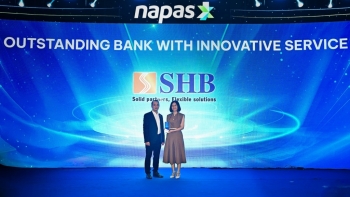 SHB nhận giải Ngân hàng xuất sắc về đổi mới sáng tạo, thúc đẩy tương lai thanh toán không tiền mặt