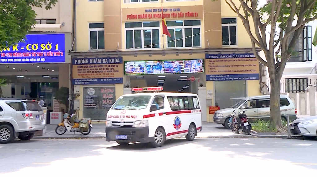 Trung tâm cấp cứu 115 Hà Nội. Ảnh N.M. Trung tâm cấp cứu 115 Hà Nội. Ảnh N.M.