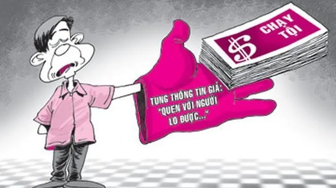 Hầu tòa vì lừa chạy án