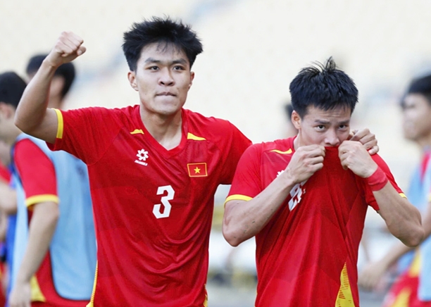 U22 Việt Nam thắng nghẹt thở để vào chung kết SEA Games 33