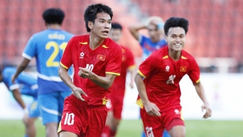U22 Việt Nam thắng nghẹt thở để vào chung kết SEA Games 33