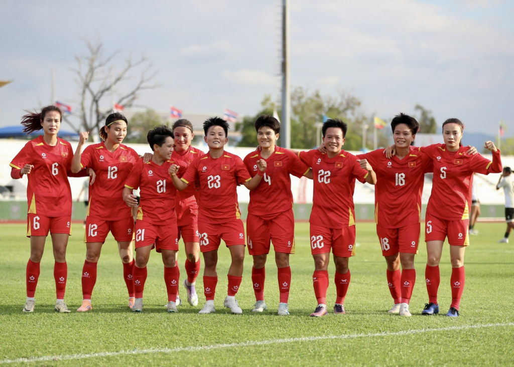 Đội tuyển nữ Việt Nam nắm lợi thế trước chung kết SEA Games 33 Đội tuyển nữ Việt Nam nắm lợi thế trước chung kết SEA Games 33