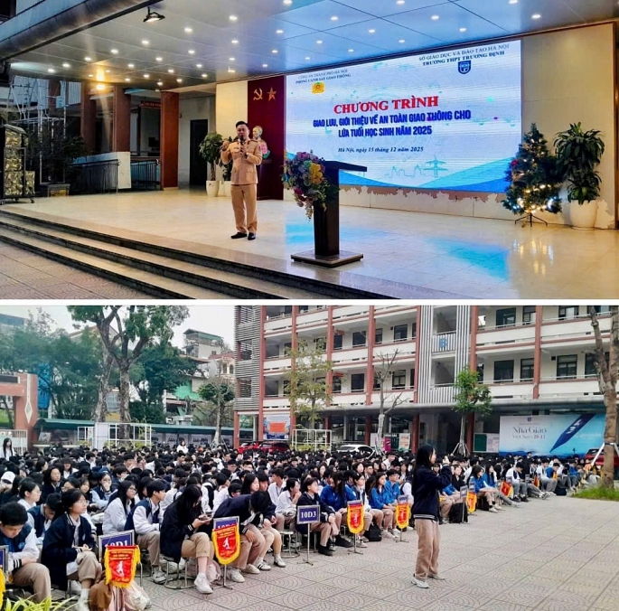 Chung tay xây dựng văn hóa giao thông an toàn trong học đường Chung tay xây dựng văn hóa giao thông an toàn trong học đường