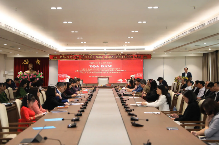 “Dân vận khéo” là chìa khóa để hiện thực hóa các mục tiêu phát triển Thủ đô