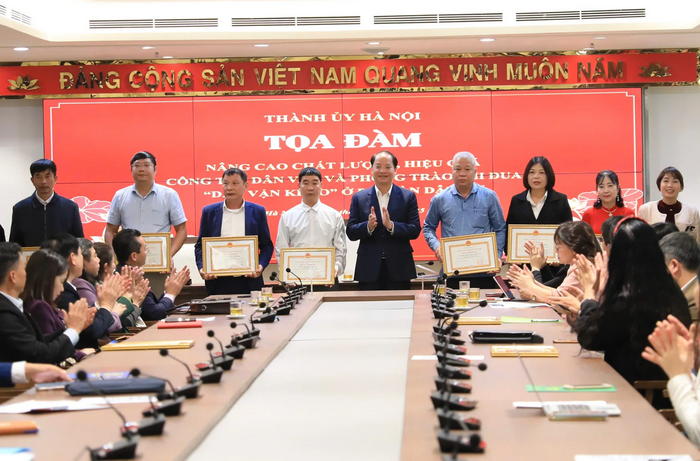 “Dân vận khéo” là chìa khóa để hiện thực hóa các mục tiêu phát triển Thủ đô