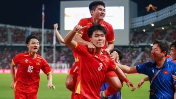 Ngược dòng cảm xúc, U22 Việt Nam đánh bại "người Thái" ngay tại Rajamangala