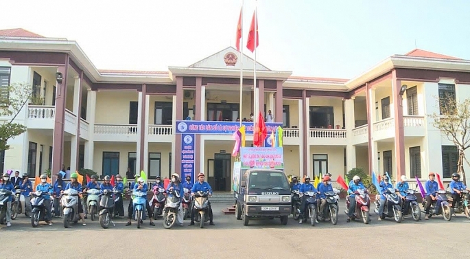 Xã Phúc Lộc tổ chức tụ điểm truyền thông Tháng hành động quốc gia về dân số