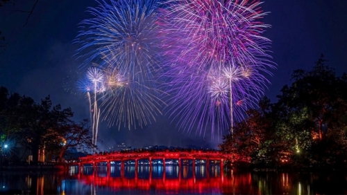 Hà Nội dự kiến tổ chức 38 trận địa pháo hoa đón Tết 2026