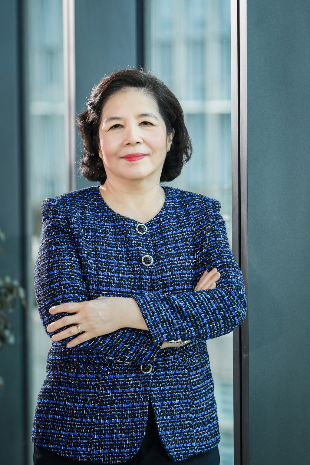 Bà Mai Kiều Liên – Thành viên Hội đồng quản trị kiêm Tổng giám đốc Vinamilk (Ảnh: Minh Anh).