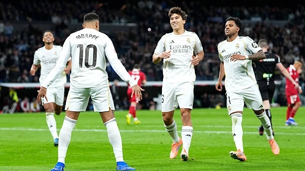 Mbappe cân bằng kỷ lục ghi bàn của Ronaldo cho Real Madrid