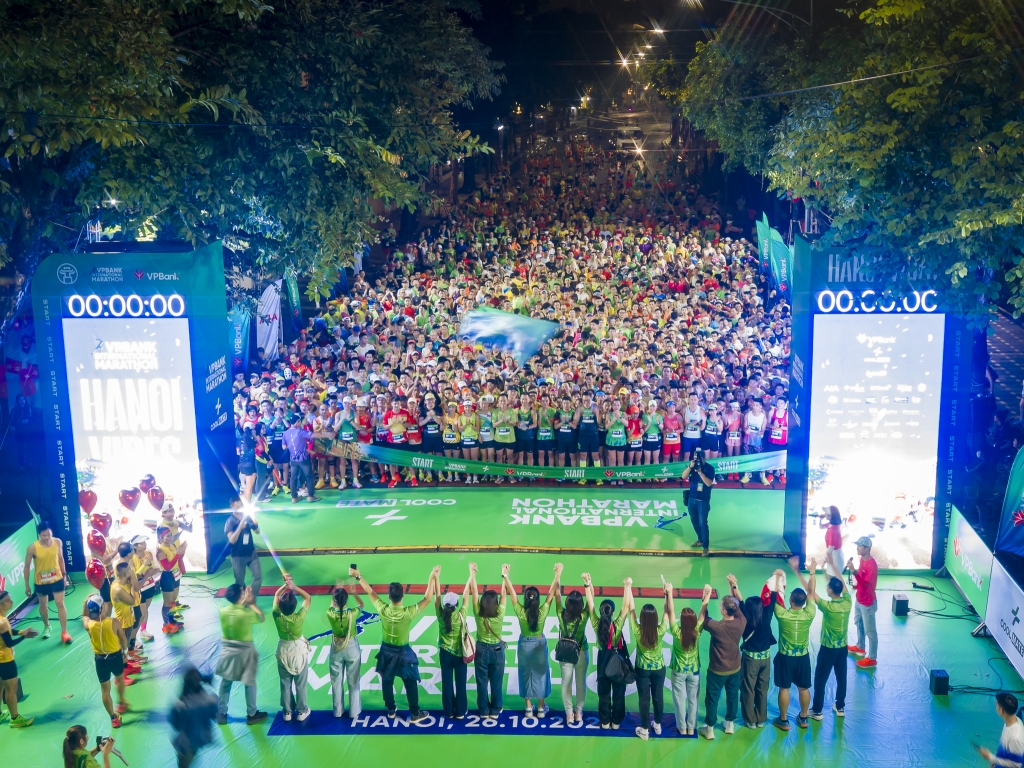 VPBank Hanoi International Marathon 2025 ghi nhận thành thành công vượt bậc về thành tích vận động viên.