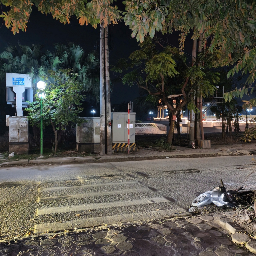 Hiện trường vụ việc. Ảnh: CQCA