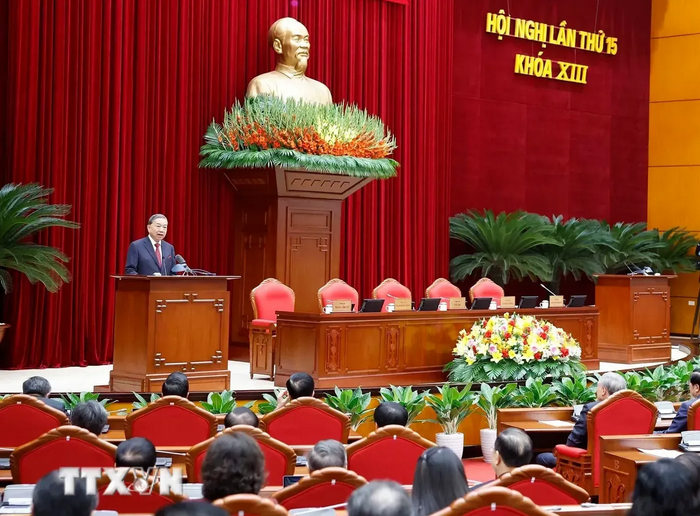 Toàn văn phát biểu của Tổng Bí thư Tô Lâm tại phiên bế mạc Hội nghị lần thứ 15 Ban Chấp hành Trung ương Đảng khóa XIII