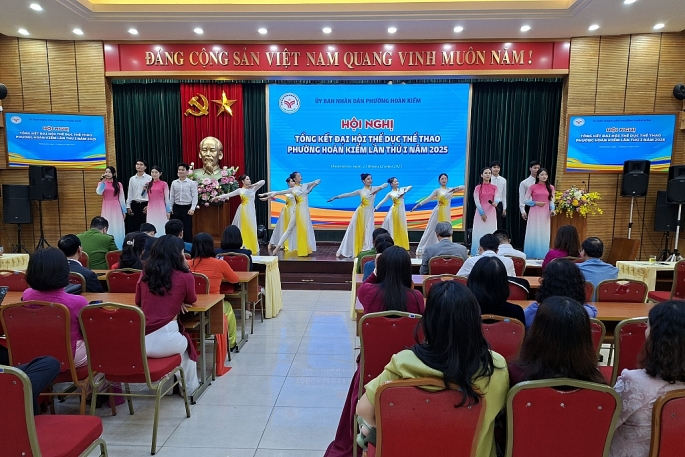 Tổng kết Đại hội Thể dục Thể thao phường Hoàn Kiếm lần thứ I năm 2025