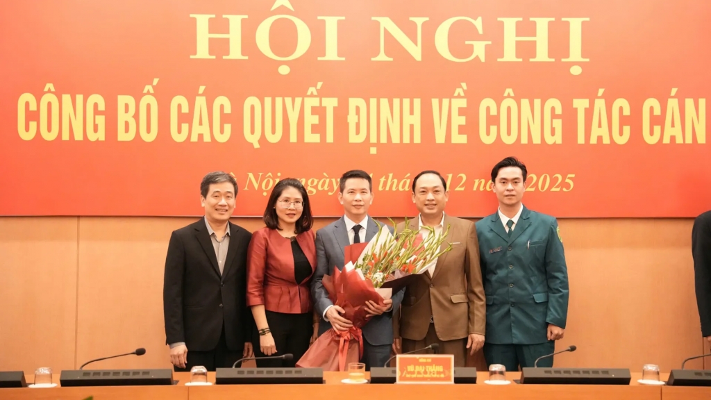 Ông Phạm Tuấn Long được bổ nhiệm giữ chức Giám đốc Sở VH&TT Hà Nội