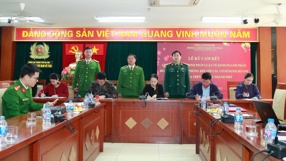 Hà Nội: cao điểm trấn áp tội phạm, bắt 33 đối tượng, thu giữ 688kg pháo nổ