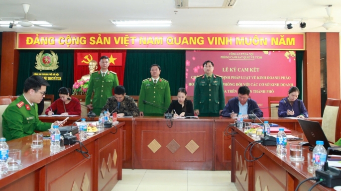 Hà Nội: cao điểm trấn áp tội phạm, bắt 33 đối tượng, thu giữ 688kg pháo nổ