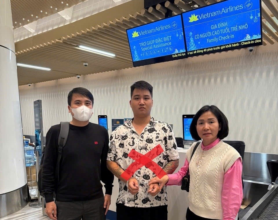 Công an phường Gia Viên bắt giữ đối tượng  trốn truy nã Nguyễn Mạnh Hoài