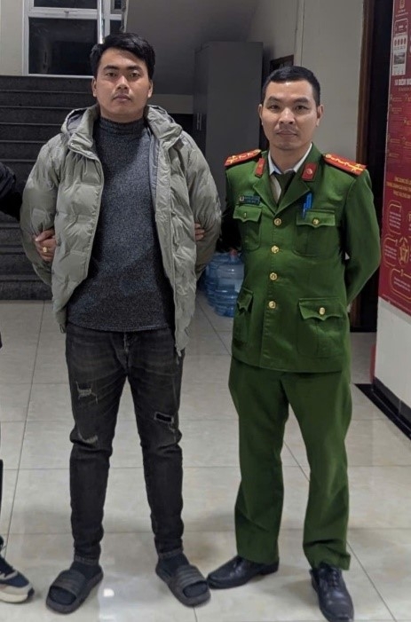 Đối tượng Nguyễn Duy Long. Ảnh: CQCA