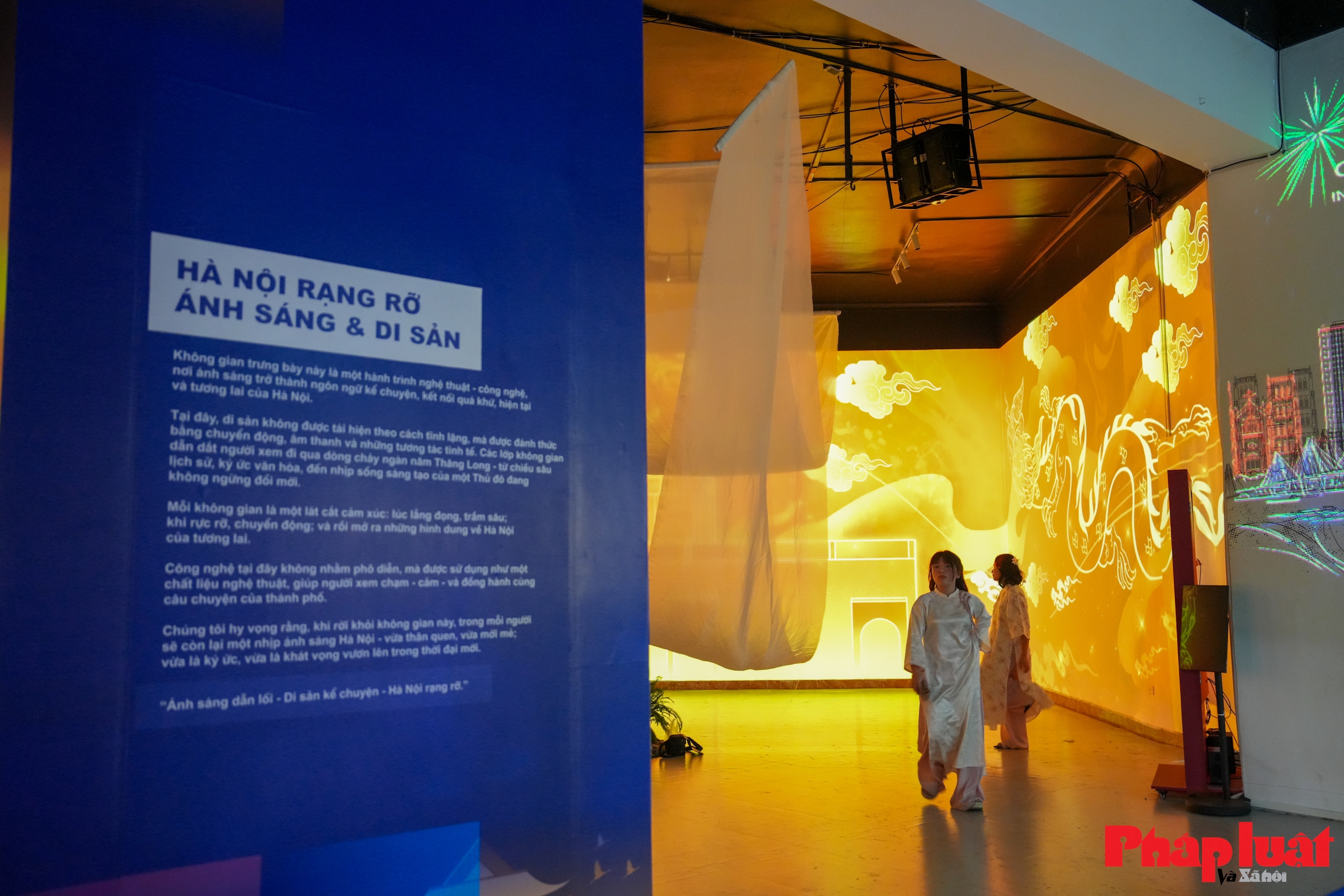 Hà Nội kể chuyện di sản bằng ánh sáng và công nghệ số