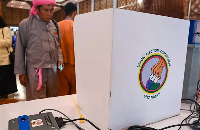 Myanmar tiến hành tổng tuyển cử lần đầu tiên sau 5 năm