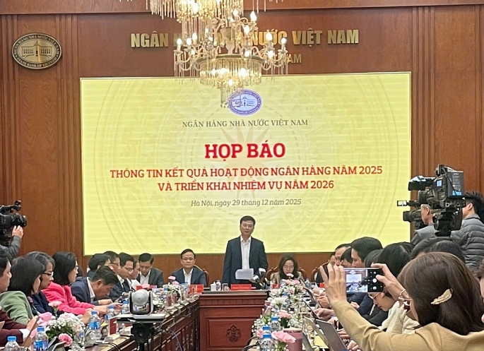 Tín dụng 2025 tăng gần 19%, ngân hàng giữ nhịp ổn định vĩ mô