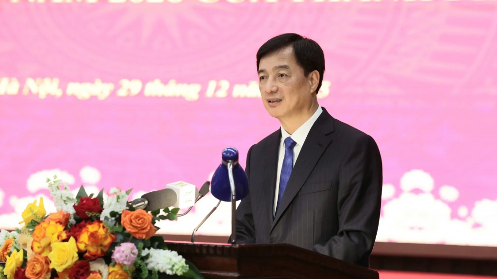 Bí thư Thành ủy Hà Nội Nguyễn Duy Ngọc: chủ đề hành động năm 2026 “Kỷ cương, chuyên nghiệp - Đột phá, sáng tạo - Hiệu quả, bền vững”