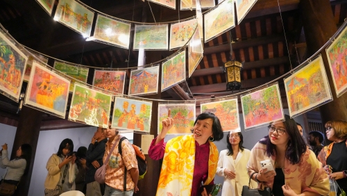 Đạo học ngàn năm, di sản Văn Miếu bước vào không gian nghệ thuật đương đại