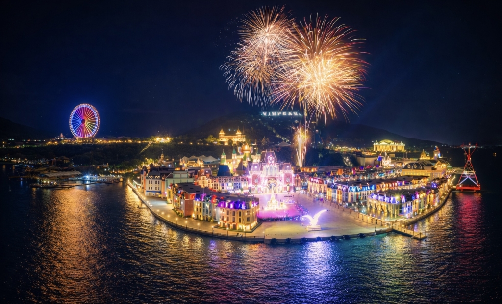 Đêm giao thừa rực rỡ trên bản đồ Việt Nam: “Thánh địa countdown họ Vin” vững vàng vị thế điểm đến quốc dân