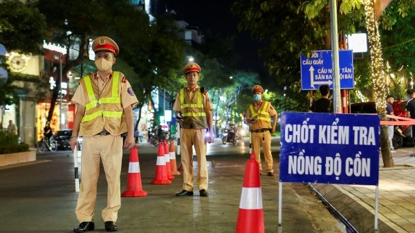 Ngày thứ hai nghỉ lễ: Hơn 3.000 trường hợp vi phạm nồng độ cồn bị xử lý