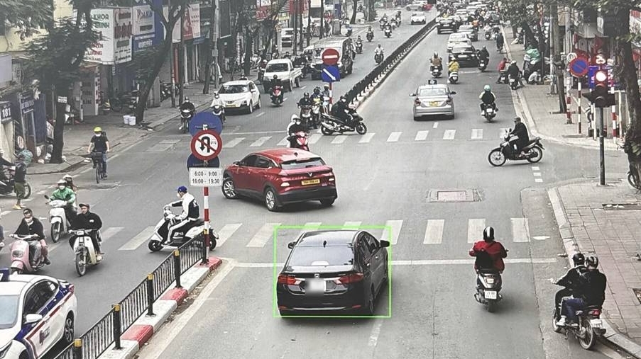 Camera AI phát hiện hơn 100 trường hợp vi phạm ở Hà Nội trong ngày đầu kỳ nghỉ Tết Dương lịch