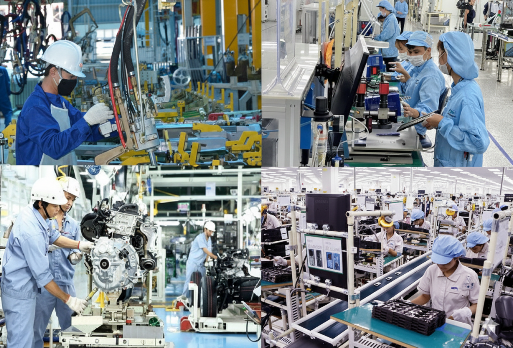 Ngành chế biến chế tạo tạo lực đẩy cho công nghiệp Hà Nội 2025