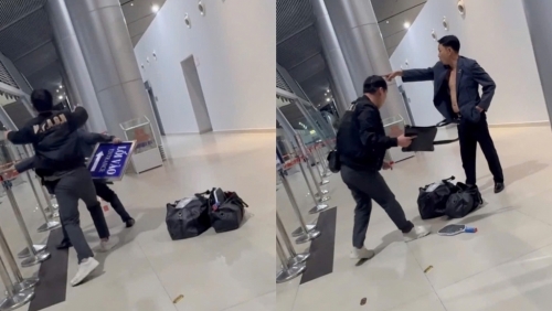Tạm giữ hình sự người đàn ông gây rối tại sân bay Cát bi