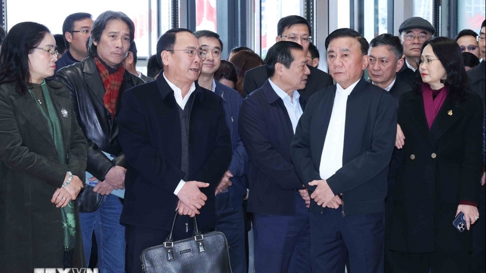 Thường trực Ban Bí thư Trần Cẩm Tú kiểm tra công tác chuẩn bị Đại hội XIV của Đảng