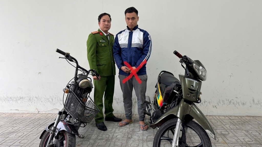 Bắt gã thanh niên gây ra 2 vụ trộm cắp ở Hải Phòng