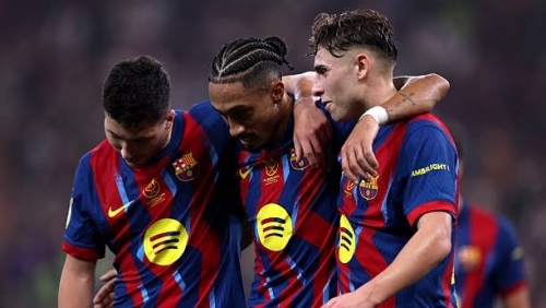 Barcelona thiết lập cú đúp kỷ lục tại bán kết Siêu cúp Tây Ban Nha