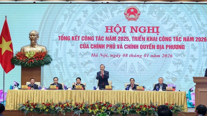 Toàn văn phát biểu chỉ đạo của Tổng Bí thư Tô Lâm tại Hội nghị toàn quốc Chính phủ và chính quyền địa phương