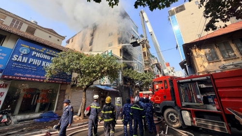 Thông tin về vụ cháy khiến 2 người tử vong ở Hà Đông