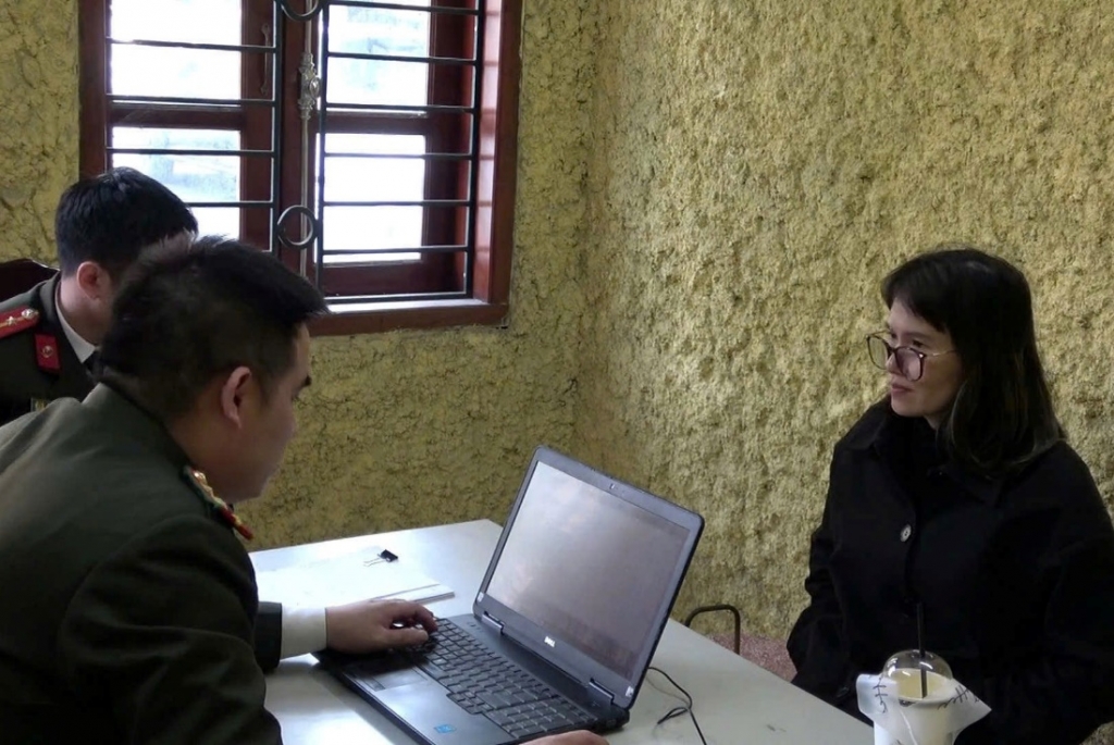 Đối tượng Hoàng Thị Hồng Thái. Ảnh: CQCA