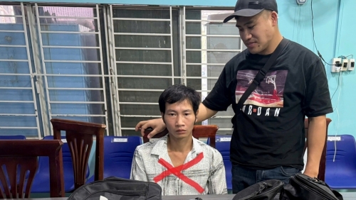 Bắt đối tượng đột nhập cửa hàng Thế Giới Di Động ở Hải Phòng