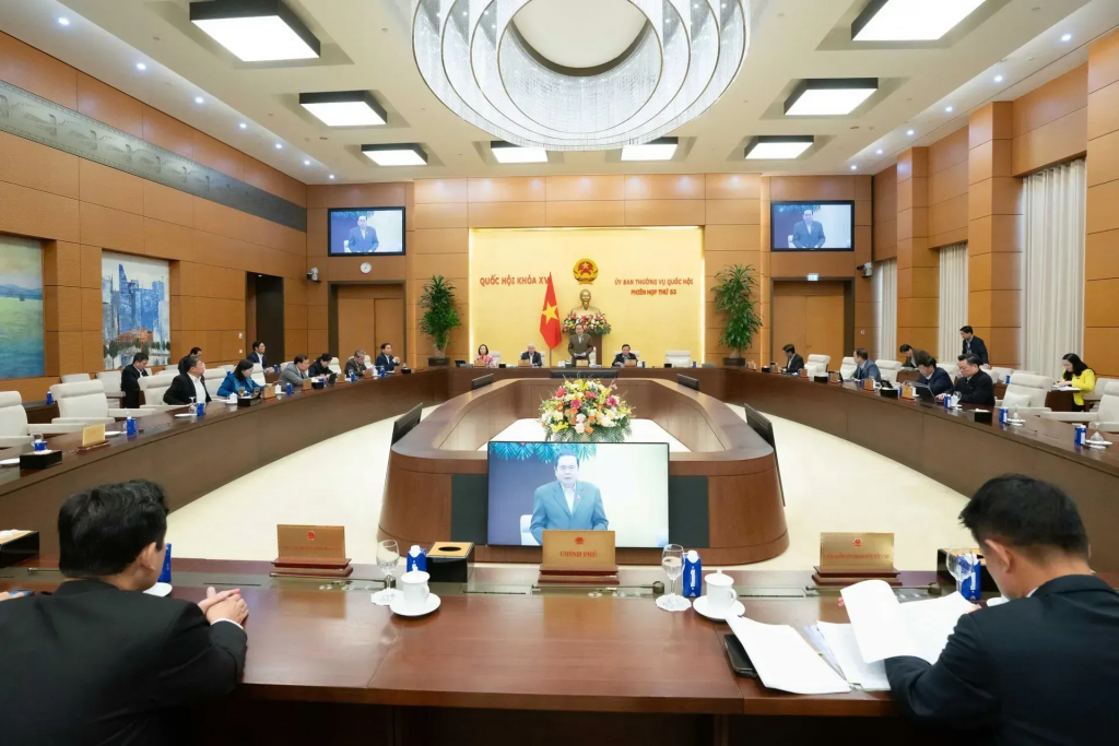 Quang cảnh phiên họp. Ảnh: Quochoi.vn