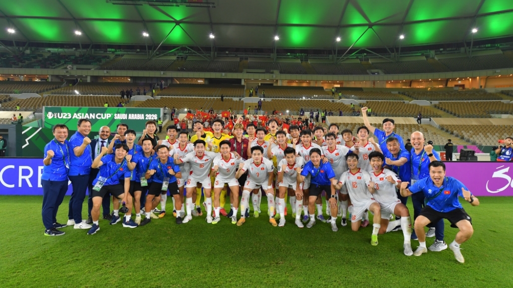 U23 Việt Nam lập kỳ tích lịch sử tại giải U23 châu Á