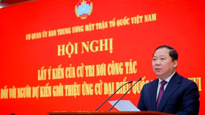 Cơ quan Ủy ban T.Ư MTTQ Việt Nam lấy ý kiến cử tri giới thiệu người ứng cử đại biểu Quốc hội khóa XVI