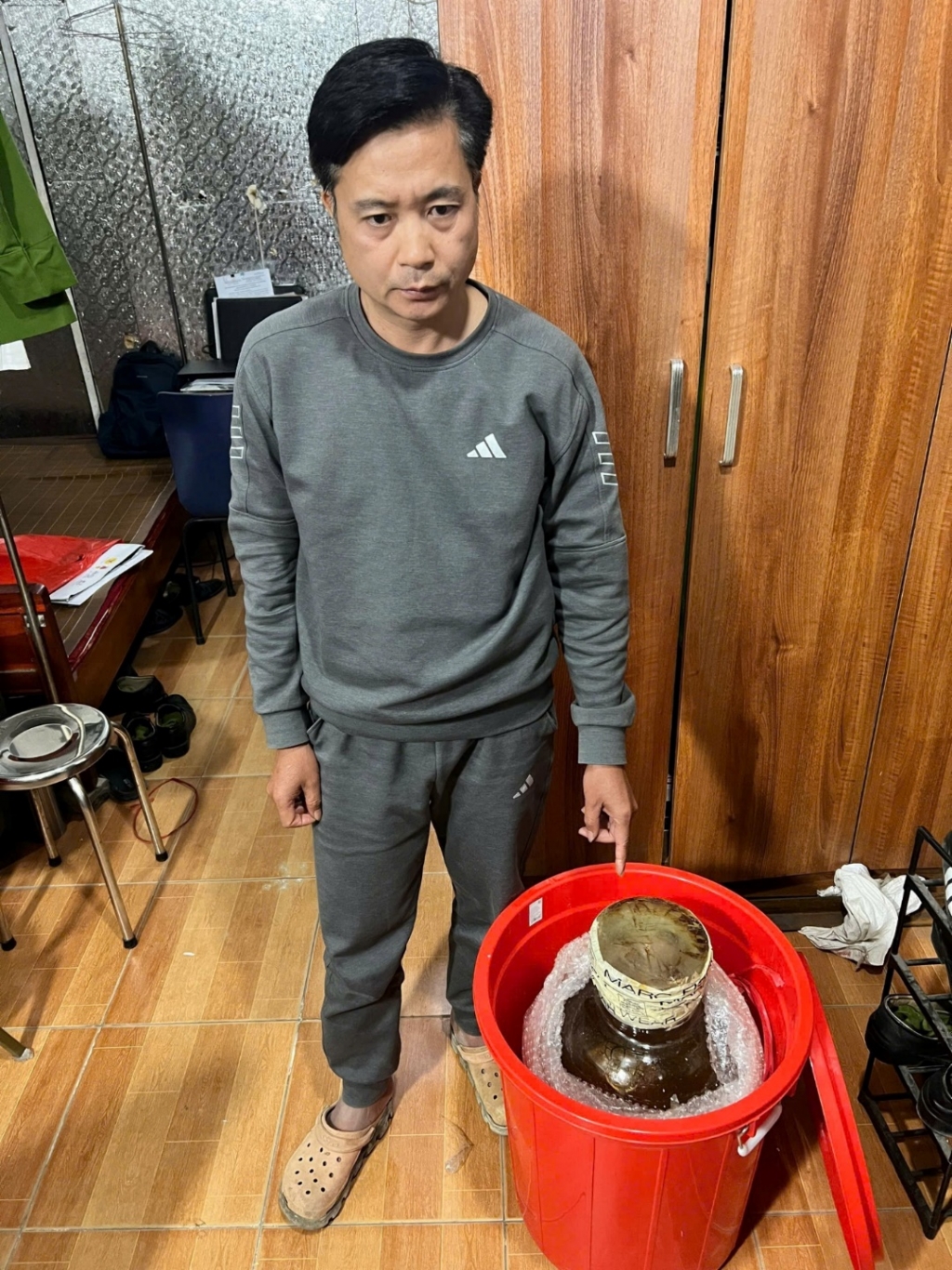 Đối tượng Phạm Duy Thuyết. Ảnh: CQCA