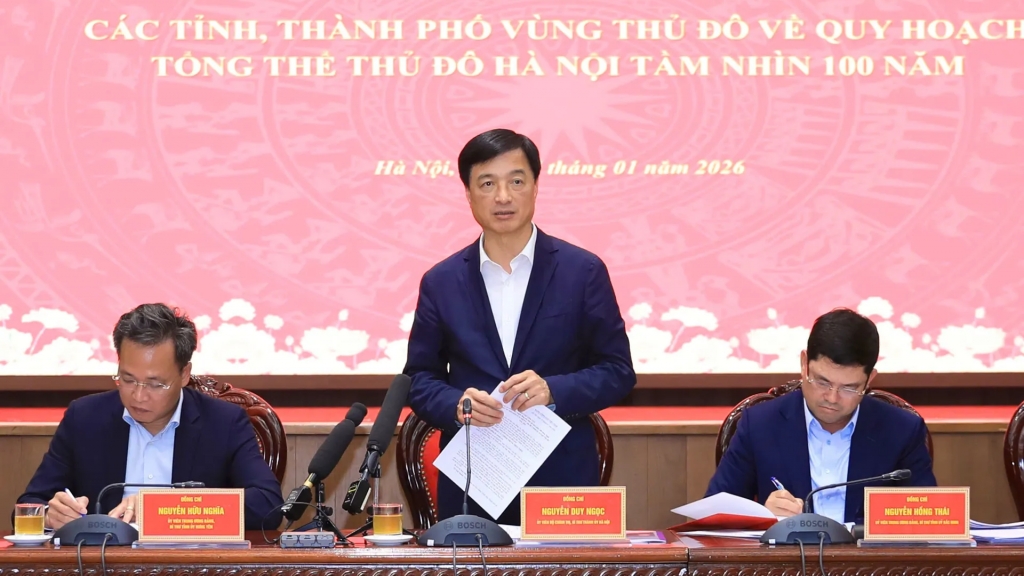 Định vị Hà Nội là trung tâm dẫn dắt Vùng Thủ đô trong Quy hoạch tầm nhìn 100 năm