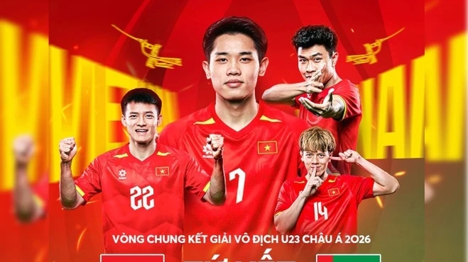 Link xem trực tiếp trận U23 Việt Nam vs U23 UAE, VCK U23 châu Á 2026